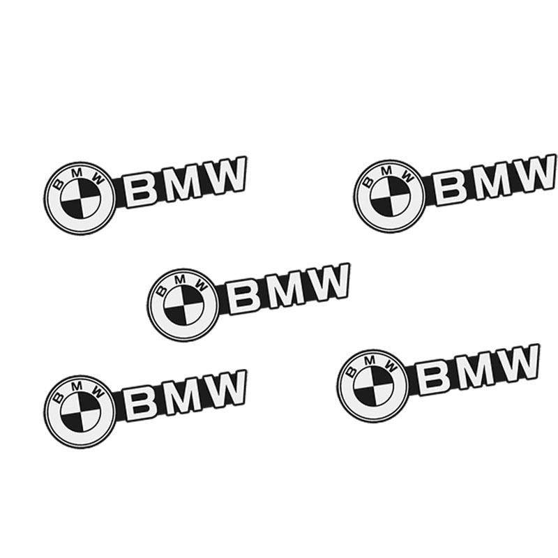 CTCE1 5/10pcs 3D Aluminum Car Audio Speaker Badge Emblem Stereo Sticker For BMW Performance F30 i4 X3 F10 E90 F20 E46 E60 E70 E39 E36