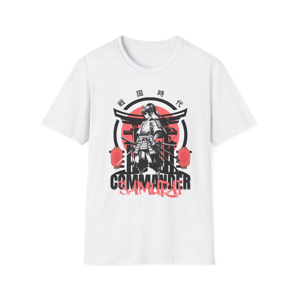 Samurai Commander T-Shirt | Japanese Warrior Katana Retro, Unisex Shirt