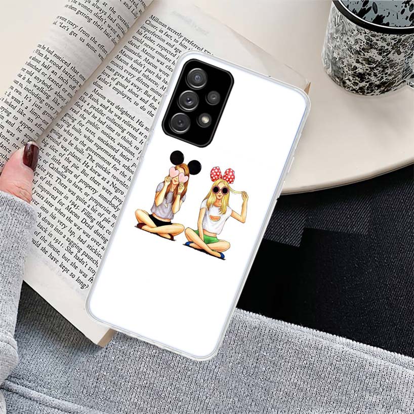 Best Friends BFF Matching Phone Case for Samsung Galaxy A17 A16 A15 A14 A13 A57 A56 A55 A54 A53 A37 A36 A35 A34 A33 A26 A25 A24