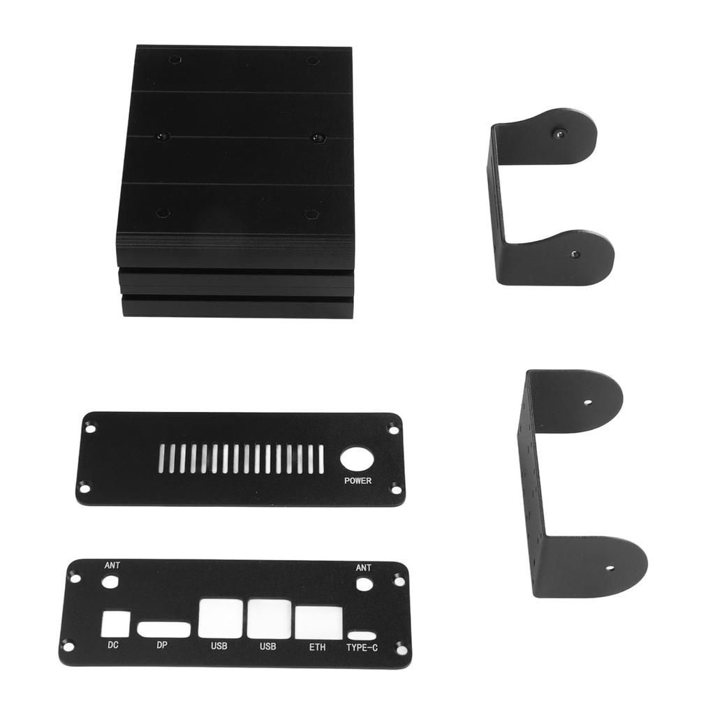 Корпус для мини-компьютера из алюминиевого сплава с держателем камеры для Jetson Orin для Jetson Orin NX с поддержкой поворота на 180 градусов,