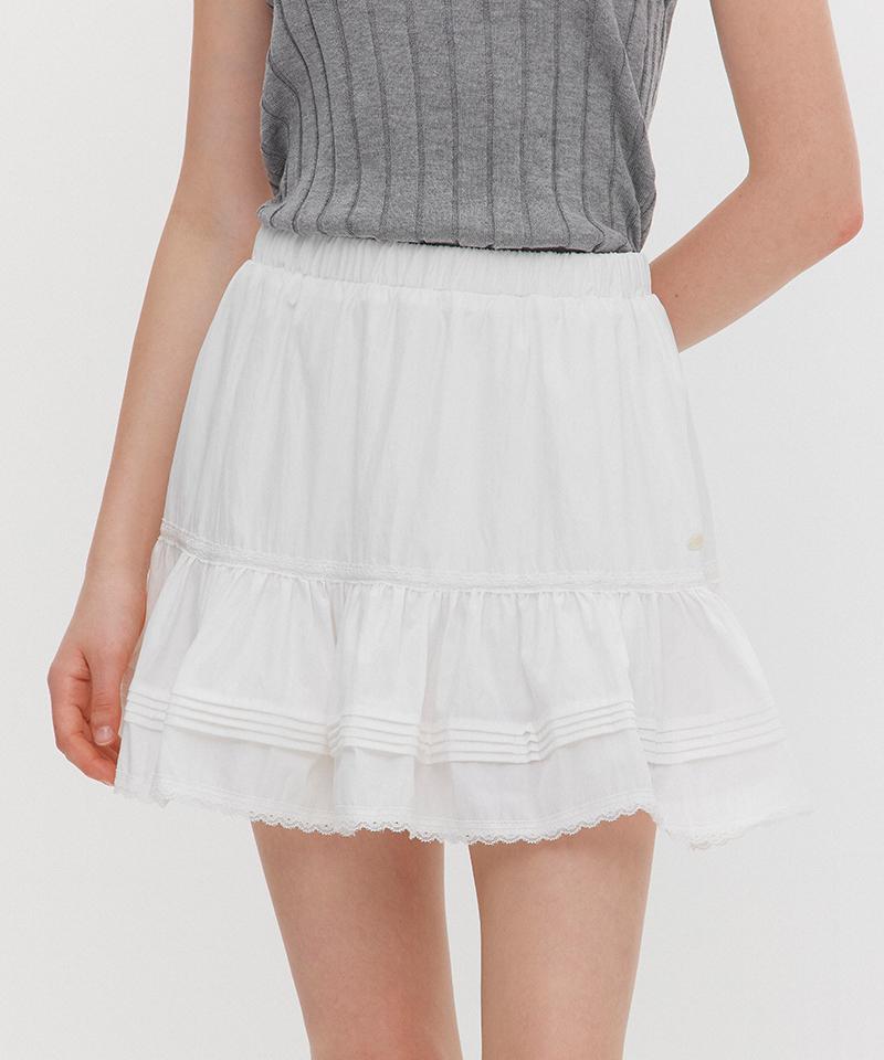 Marie Claire Lace Mini Skirt (Magbsk03Mwh)