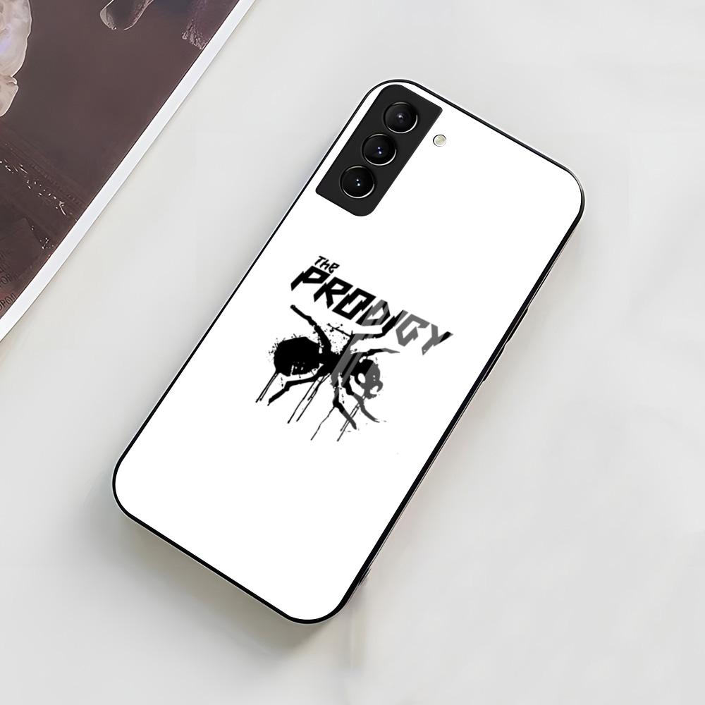 Чехол для телефона с логотипом артиста The Prodigy для Samsung A56 A36 A26 A16 A15 A25 A35 A55 A14 A34 A24 A54 Стеклянный чехол