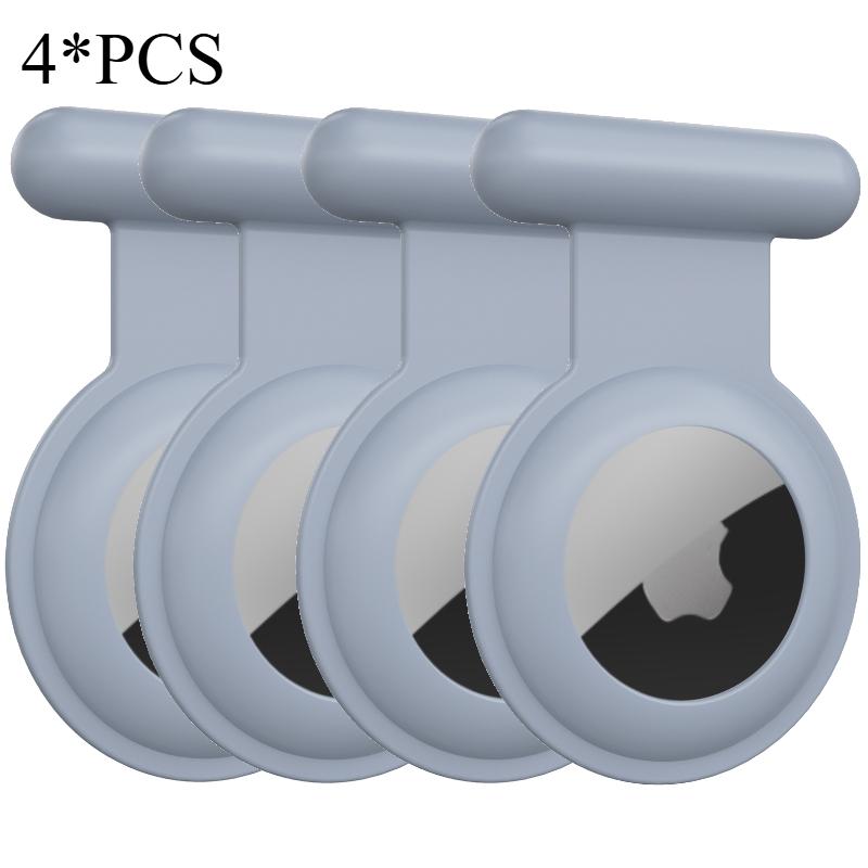 For Apple Airtags Tag Case Silicone Clothes Pin Protective For Airtag Tracker Locator Device Anti-lost