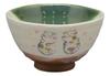 Yutakagama Matcha Bowl, White, Size: Diameter 11.6cm X Height 6.7cm, Rikyu Tea Bowl, Cat Design