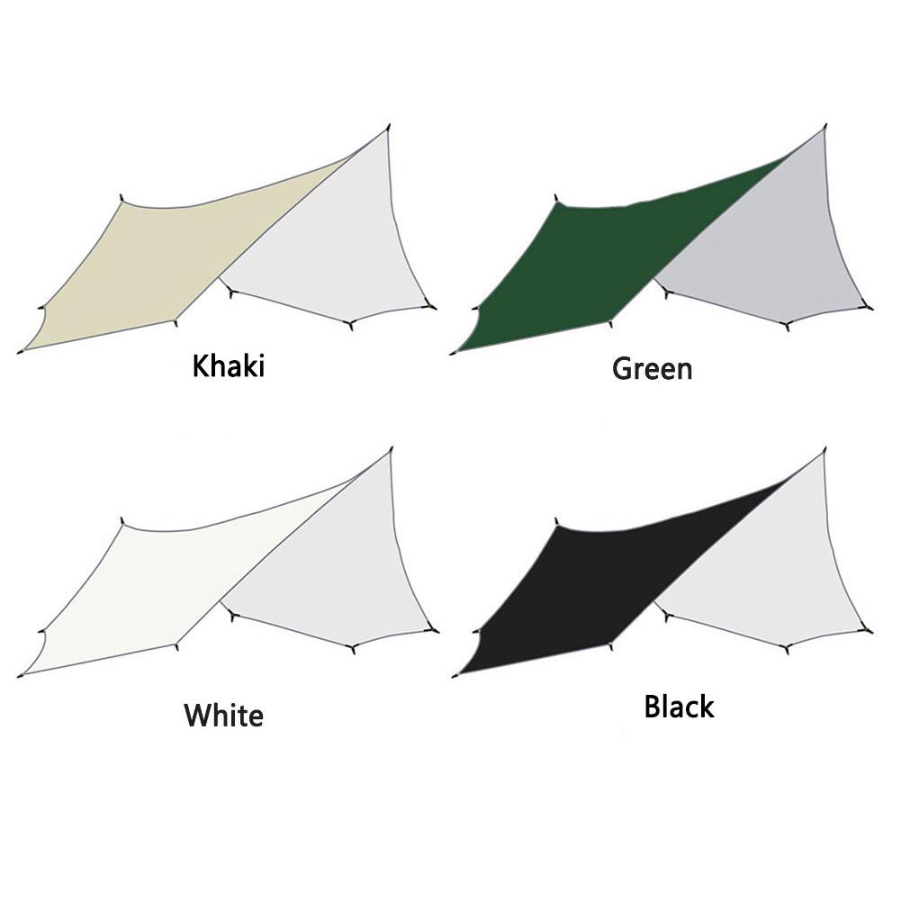Восьмиугольный тент, складная палатка для кемпинга, расширенный брезент для пляжных путешествий, пеших прогулок