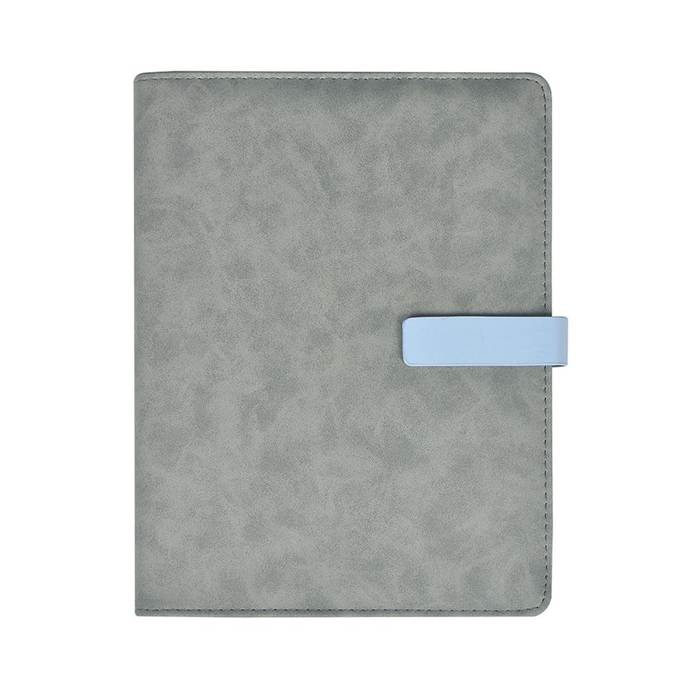 (Логотип можно выгравировать) Блокнот для деловых целей формата А5 из кожи с отрывными листами, тетрадь для записей для студентов, ежедневник с утолщенной застежкой, протоколы рабочих совещаний