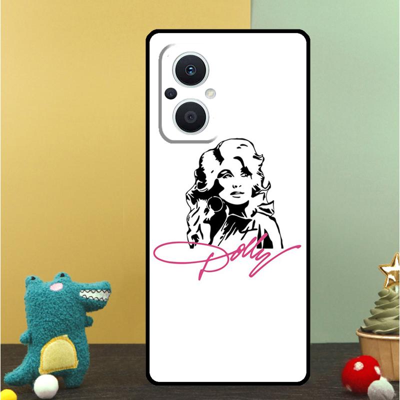 Чехол Долли Партон для OPPO Reno 15F 14F 11 12 13 F 14 10 15 Pro 7 8 Lite OPPO Find X5 X6 X8 X9 Pro