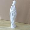 3D Printed Praying Virgin Mary Statue Minimalist Virgin Mary Desktop Sculpture  Religious Setting