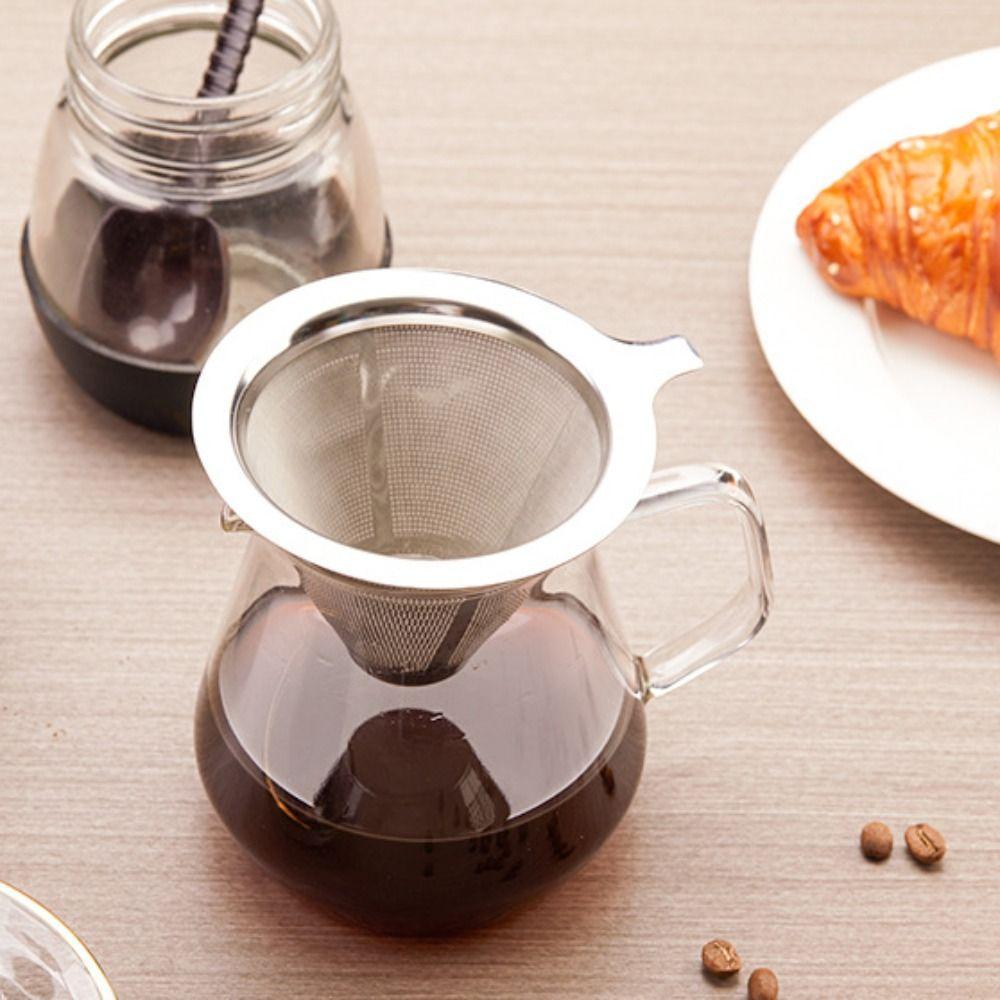 Фильтр для кофе 800 Mesh Двойной слой Фильтр для кофе Сетчатый фильтр для кофе Ручная кофеварка