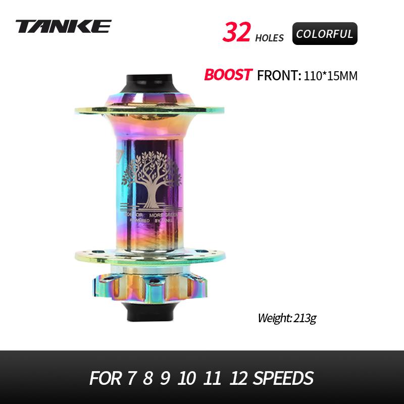 TANKE-Boost 12x148,15x110,Алюминиевая втулка для велосипеда,32 отверстия 120 зацепов 4 подшипника MTB Горный велосипед Втулка под дисковый тормоз HG MS XD 8-12 скоростей