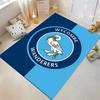 Wycombe Wanderers Logo Carpet suitable as a non-slip mat for the living room or bedroom sofa