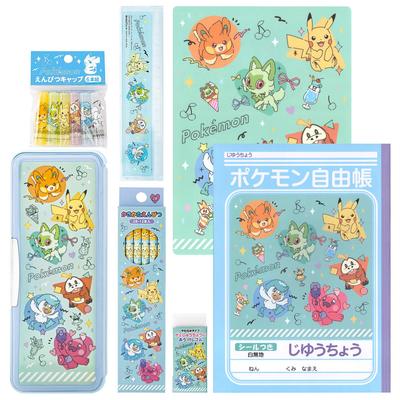 Showa Note Подарочный набор канцелярских товаров Pokémon Colorful Pop (Набор из 7 предметов) 950729M09