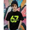 Kids 67 Themed Colorful Print TShirt Soft Cotton Fabric Breathable and Comfortable Ideal for Toddlers and Childrendf0366