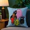 Мультяшный Милый Наволочка B-Barbapapas Плюшевая Ткань Мягкий Двусторонняя Печать Чехол для Подушки Дивана Наволочки Декоративные
