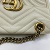 [Pre-Owned] GG Marmont Double G Logo Studded Spring Clip Flap V Quilted Leather Mini Shoulder Bag - Good #15RGI17