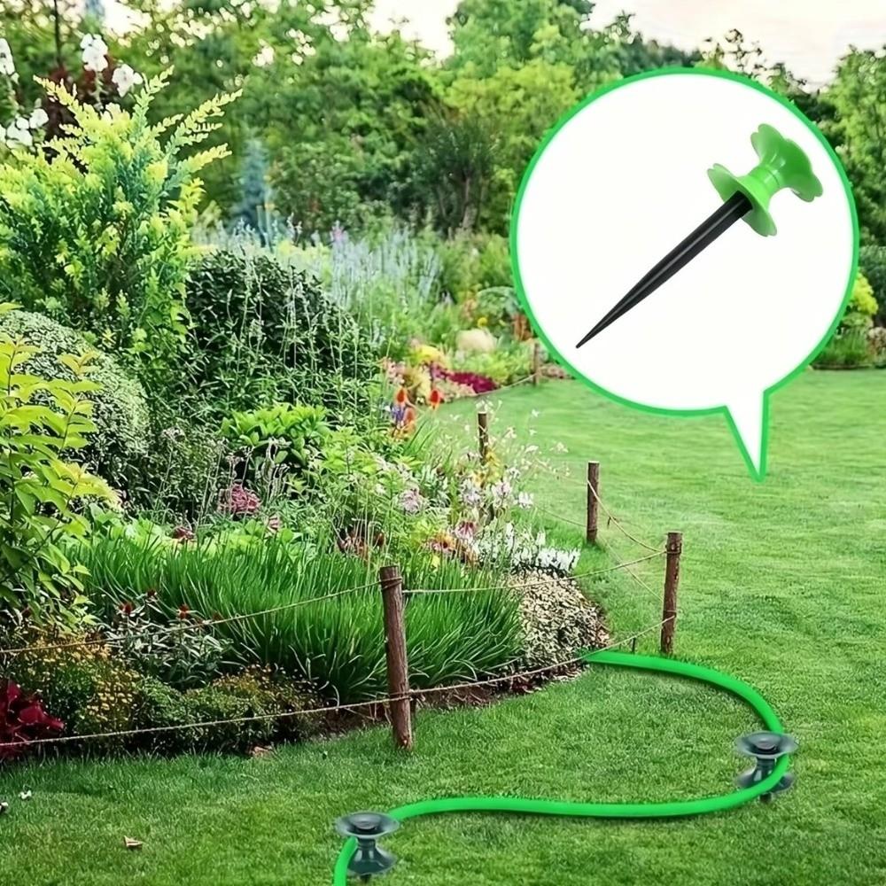 Directional Protection Garden Hose Guide Flower Shaped Hose Holder Hose Guide Spike Watering