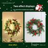 Christmas Ornaments Wreath Pendant Christmas Tree Wreath Home Hotel Scene Arrangement Door Pendant Pendant