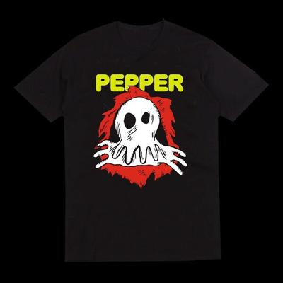 Хлопковая футболка унисекс с принтом группы Pepper, тяжелый хлопок, подарок для фаната, все размеры