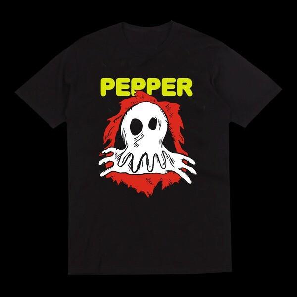 Хлопковая футболка с принтом группы Pepper Band, подарок для фаната, все размеры