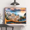 Полный квадратный дрель Алмазная картина Город ремесла Новое поступление Алмазная вышивка Пейзаж Приморский Декор для дома