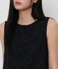Musinsa Standard Woman Women'S Textured Floral Long Dress [Black]