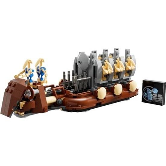 LEGO Star Wars 25th Anniversary GWP 40686 Trade Federation Troop Carrier Building Model - Includes 8 figures celebrating Phantom Menace iconic rack