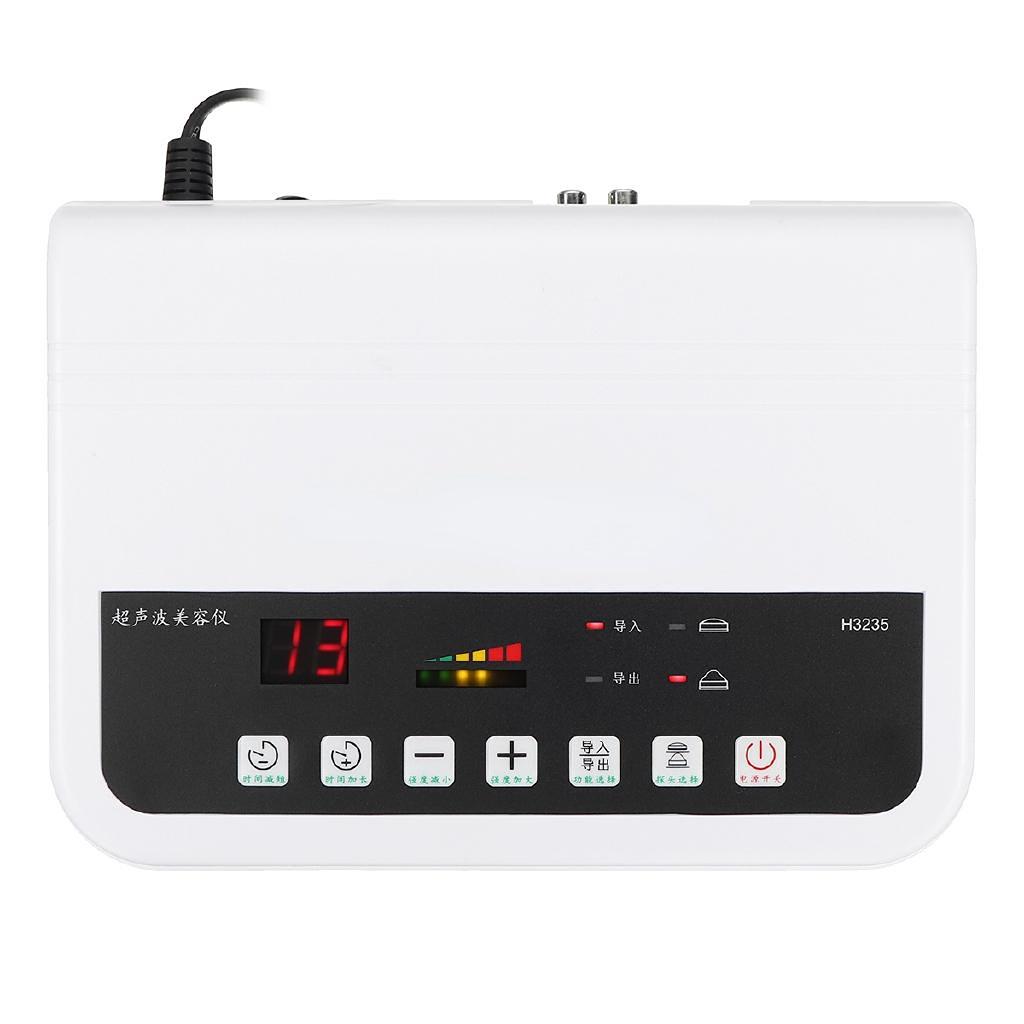 220 В 50-60 Гц 22 Вт Ультразвуковой аппарат для красоты 1 МГц Уход за кожей лица Красота лица Антивозрастной аппарат Салон красоты Устройство