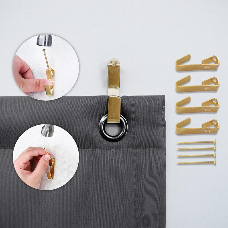 1PC Sound Insulation Door Curtain Thickened Quilted Heavy Duty Self-Adhesive Blackout Coldproof