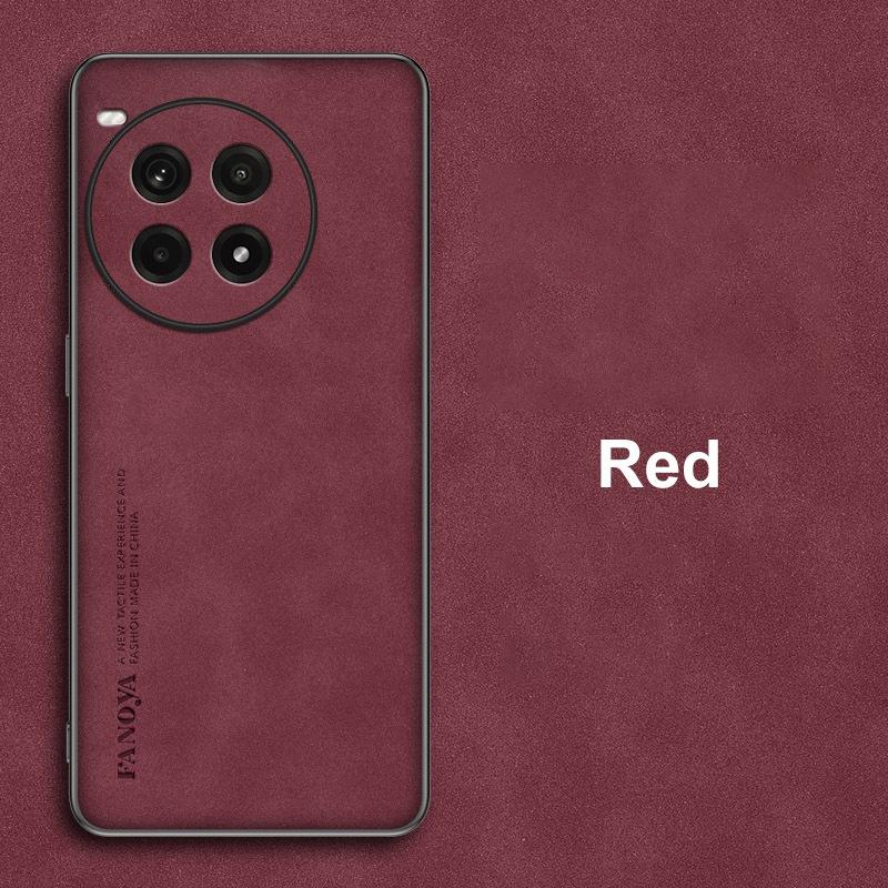 Для OnePlus Ace 3 Pro Чехол Роскошный PU Кожаный Чехол Для Телефона Для OnePlus Ace 3 Ace3 Pro 5G Задняя Крышка Матовый Силикон Полная Защита