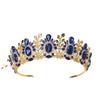 Baroque Bridal Crown Forest Retro Crystal Tiara Crown Jewelry Hair Accessories