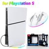 Вертикальная подставка с RGB-подсветкой для игровой консоли PS5 Slim (дисковая/цифровая версия).