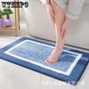 Plush Carpet Bathroom Absorbent Foot Mat Household Dirt Resistant and Non Slip Bathroom Floor Mat