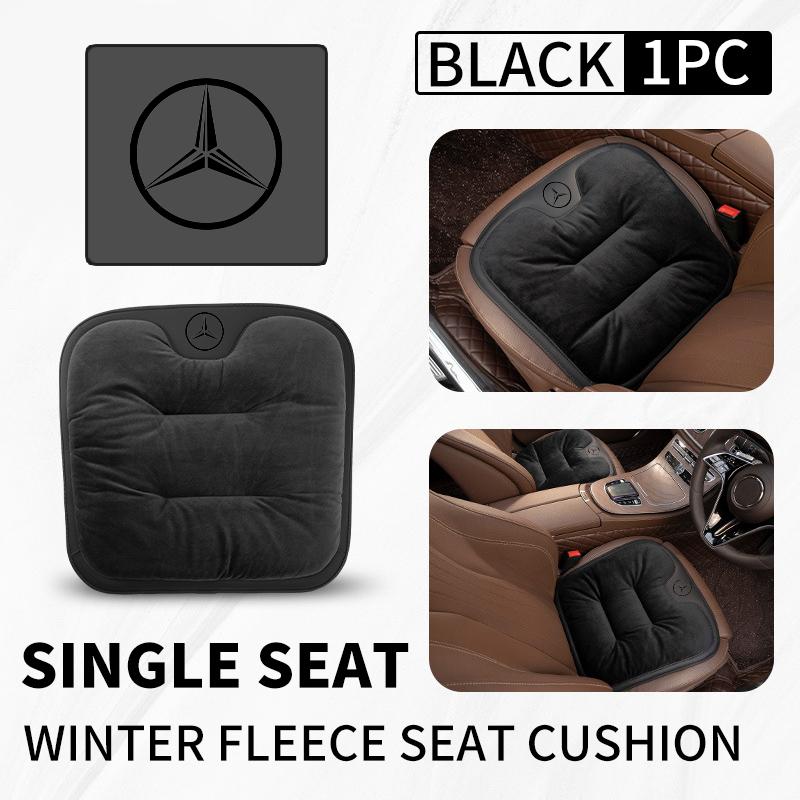 AABGW1 For Benz Car Seat Cushion Winter Plush Thickened Warmth Soft Cushion Seat Cover Accessories AMG Exclusive W204 W222 W205 W203