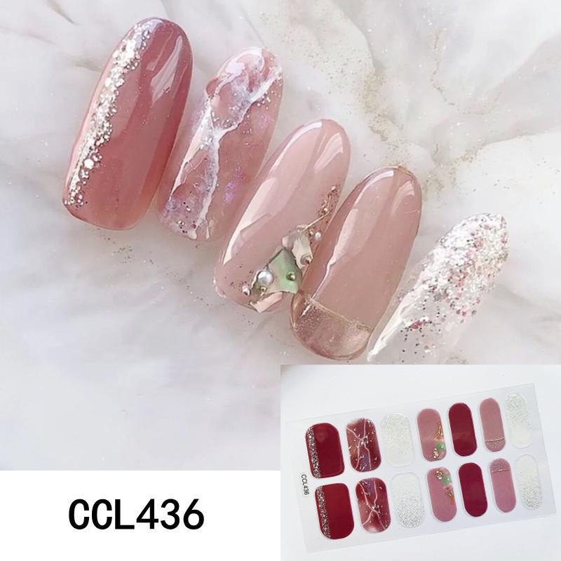 3D полоски для ногтей, художественные наклейки, полноразмерные обертывания для ногтей, польский маникюр, самоклеющийся декор, украшение