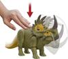 Mattel Jurassic World New Ruler Фигурка Sinoceratops возрастом 10 лет и HDX43 (МИР ЮРСКОГО ПЕРИОДА) Рев! [Общая длина приблизительно. 32,4 см] [4 вверх]