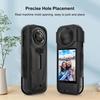 Для Insta360 X5 PULUZ Силиконовый Защитный Чехол с Крышкой для Объектива