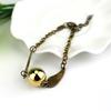Harri Golden Snitch Bracelet Potter Multi Wings Snitchs Quidditch Ball Owl Hedwig Layer Handmade Bracelet for Fans Gifts