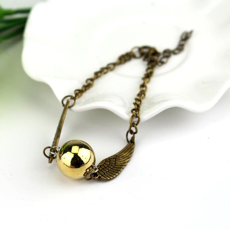 Harri Golden Snitch Bracelet Potter Multi Wings Snitchs Quidditch Ball Owl Hedwig Layer Handmade Bracelet for Fans Gifts