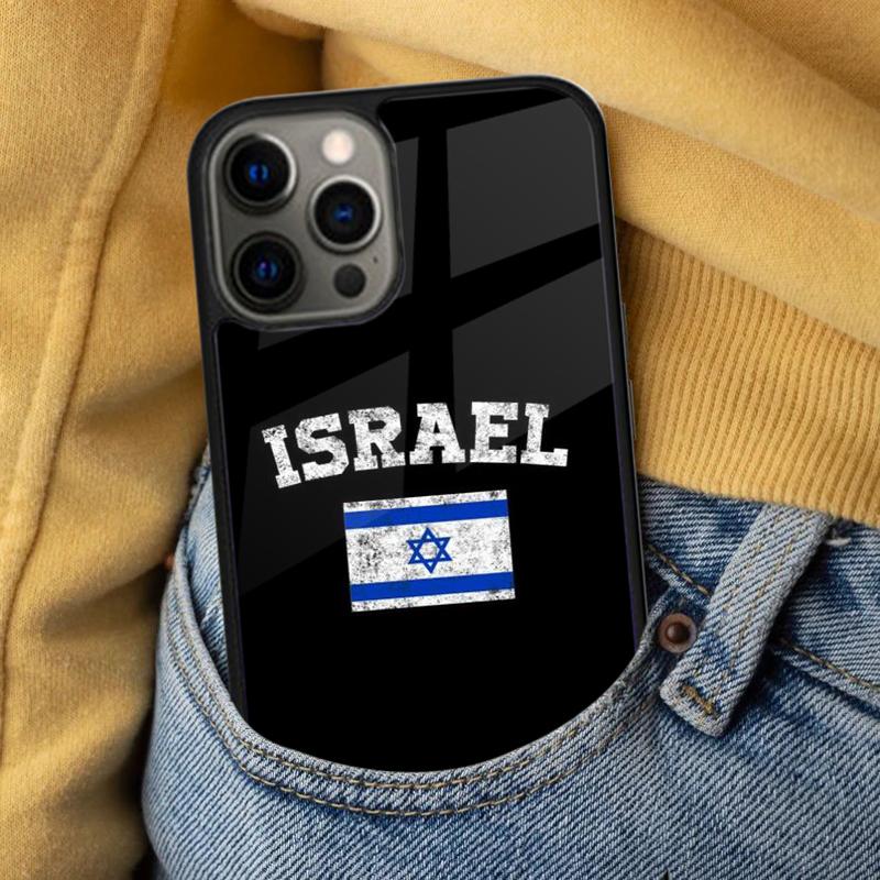 I-srael Flag Soft Phone Case for iPhone 17 Air 16e Pro max 15 Pro 13 14 Plus 11 12 MagSafe Magnetic Coque