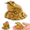 Kingsie Tripod Frog Three Legged Frog Money Frog Amulet Tripod Frog Frog Inviting Wealth Feng Shui Good Luck Money Luck Financial Luck Business
