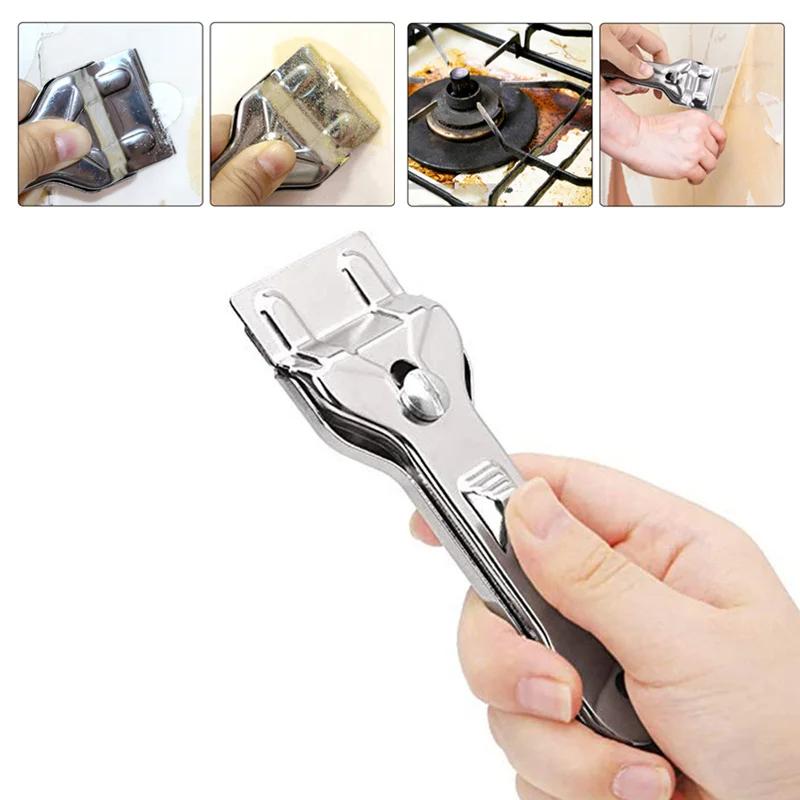 Paint Scraper Tool Kitchen For Ceramic Induction Cooktops Multifunction Glass Ceramic Hob Scraper Cleaner Tool With Blade