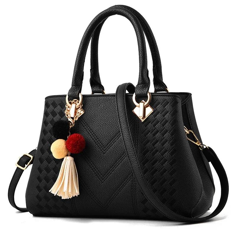 Woman Shoulder Bag Large Capacity Handbag for Women Crossbody Bag PU Portable Bucket Bag Ladies Messenger Bags Tote Bags