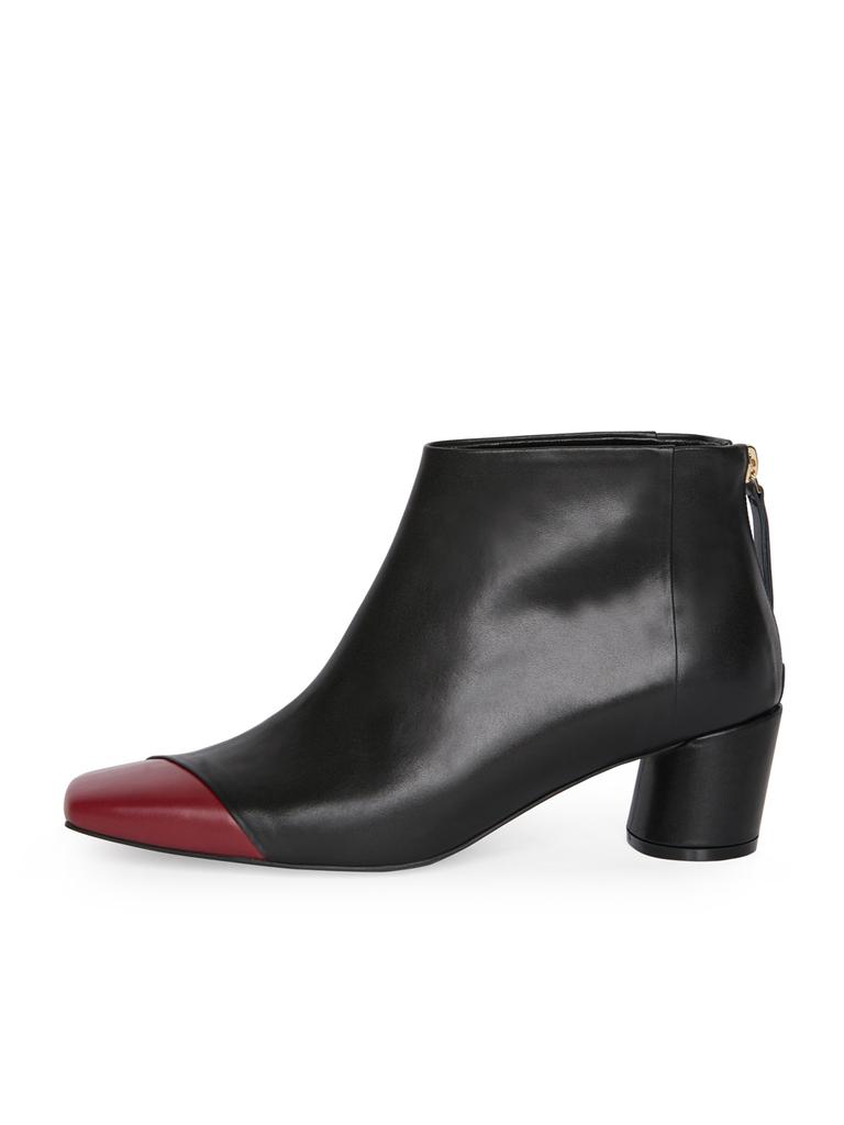 Commegee Asymmetry Ankle Boots / Cg1029Wibk
