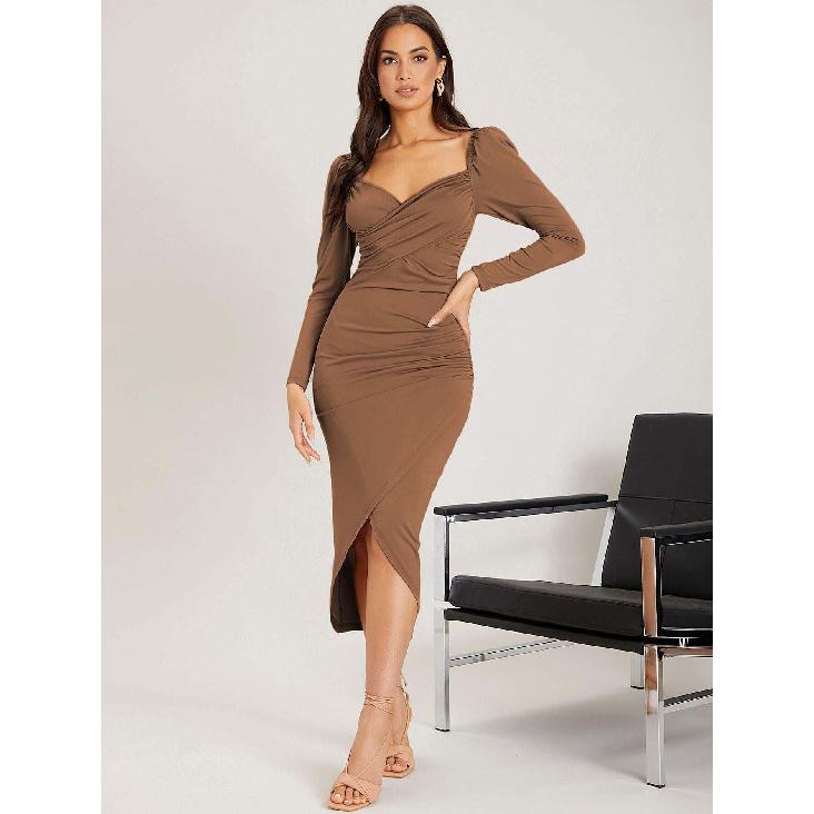 New Year Summer Vacation Beach Music Festival Commuting Work Comfortable Sexy Elegant Women'S Fashion Printed Dress