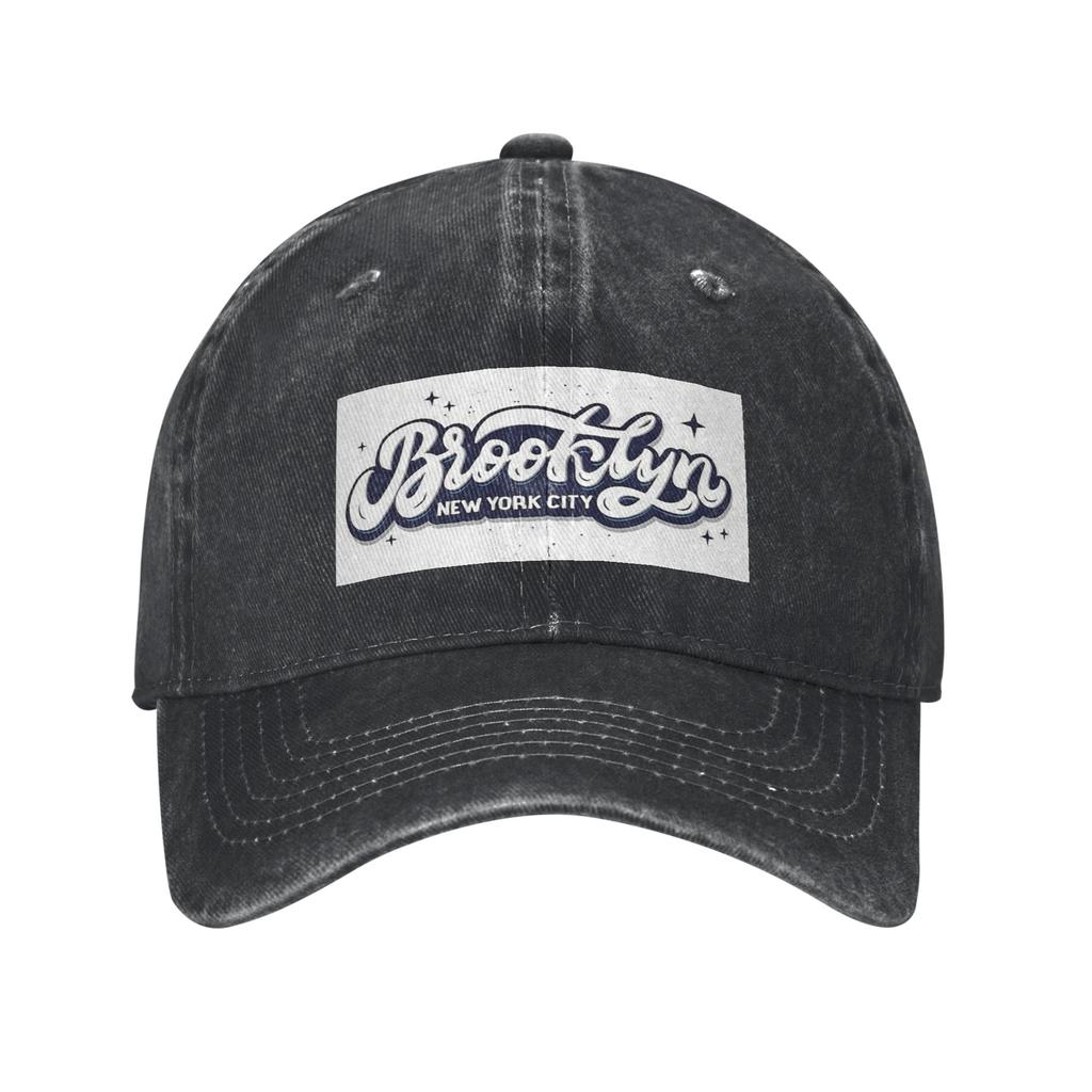 Brooklyn New York Baseball Caps Denim Hats Adjustable Casquette Sports Baseball Cowboy Hat for Unisex Women