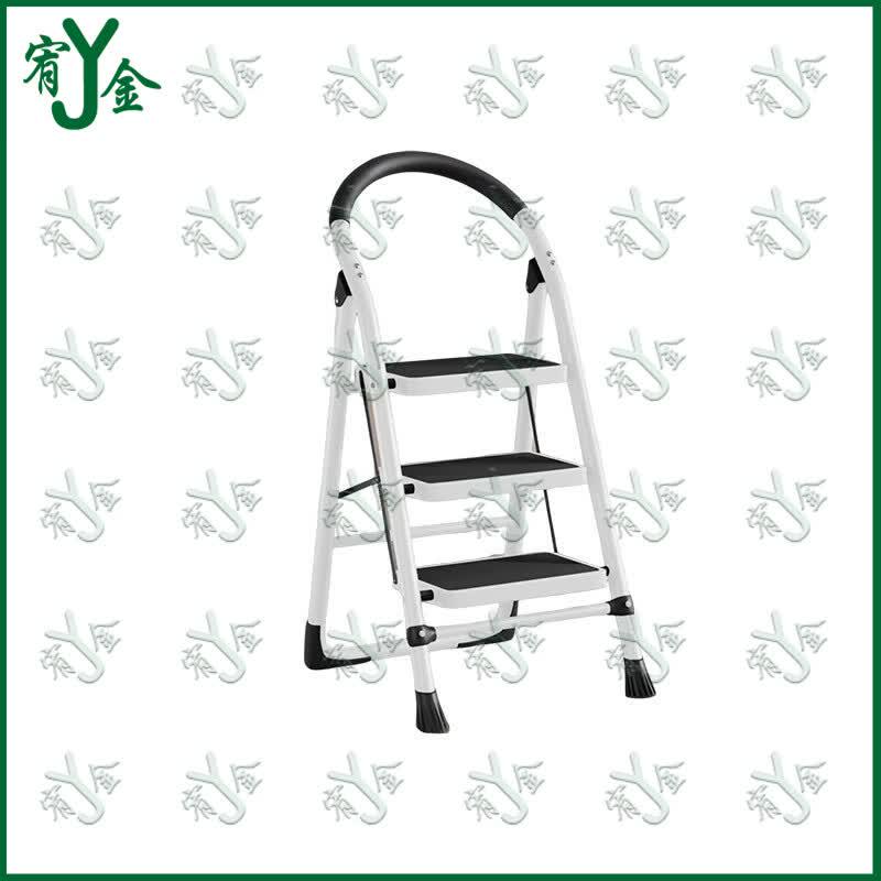 Portable Carbon Steel Folding Step Ladder