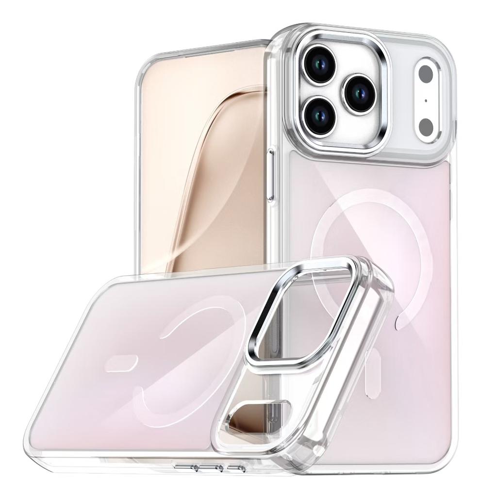 For iPhone 17 Pro Max Case Compatible with MagSafe Color Changing TPU Phone Back Cover