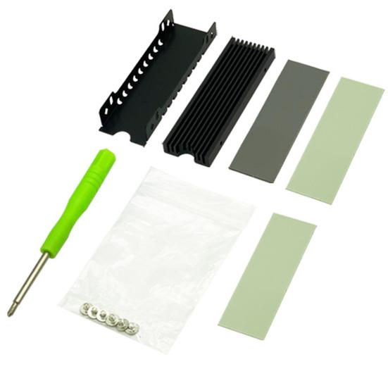 SSD 2280 NVMe Твердотельный PS5 2280 Радиатор для Быстрого Охлаждения M2 Твердотельный Накопитель Жесткий