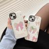 Ins Bow Stars Laser Imd Phone Case For Iphone 13 12 Promax 11 14 Pro Max Soft Silicone Cute Cartoon Back Cover Capa Shell
