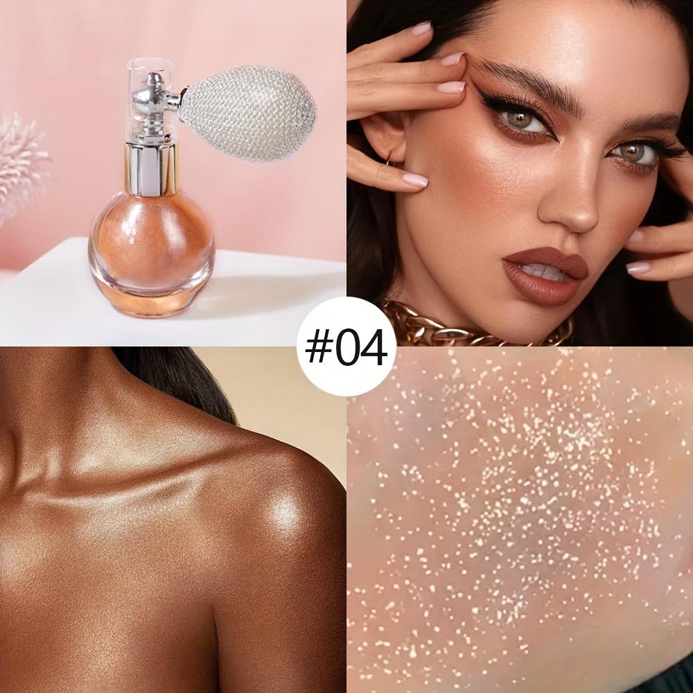 Пудра-хайлайтер для тела Polarized Diamond Shine Sparkling Glitter - аромат хамелеона для свадебного макияжа и повседневного использования на музыкальных фестивалях